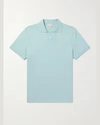 Club Monaco Polo in cotone piqué stretch Johnny Blu