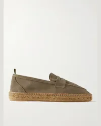 Castañer Espadrillas in camoscio Nacho Marrone