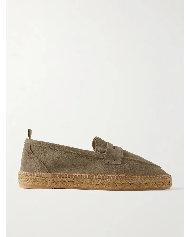 Castañer Espadrillas in camoscio Nacho Marrone