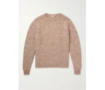 Pullover in maglia di misto lana, mohair e seta mélange Ethan