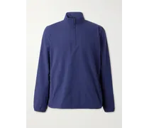 Giacca da golf in jersey riciclato stretch con mezza zip