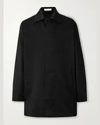 Mfpen Cappotto in twill di cotone Nero