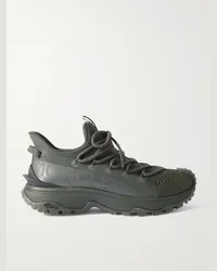 Moncler Sneakers in ripstop e gomma con logo Trailgrip Lite2 Verde