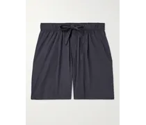 Birkenstock Shorts da pigiama a gamba dritta in popeline di cotone biologico con pinces