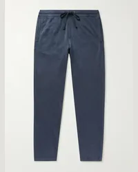 James Perse Loopback Supima Cotton-Jersey Sweatpants Blu