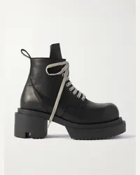 Rick Owens Stivaletti in pelle Low Army Bogun Nero