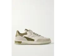 Sneakers in pelle con finiture in camoscio Playoff