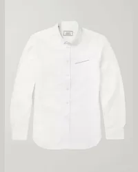 Officine Generale Camicia in cotone Oxford Bianco