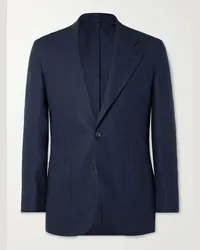 Drake's Blazer in lino Blu