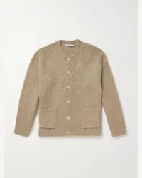 Acne Studios Cardigan in maglia spazzolata Komer Neutri