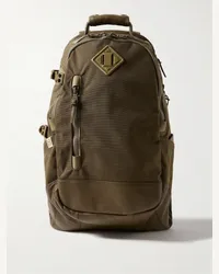 Visvim Zaino in CORDURA® con finiture in pelle 20L Verde