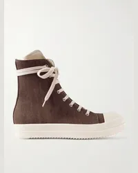 DRKSHDW by Rick Owens Sneakers in denim DRKDUST Marrone