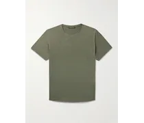 T-shirt in misto seta e cotone