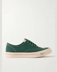 Visvim Sneakers in tela Logan Verde