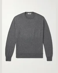 Jil Sander Pullover in cashmere Grigio