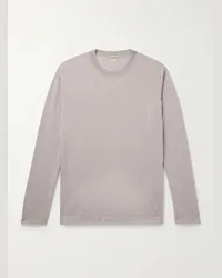 Massimo Alba Pullover in cashmere Larry Grigio