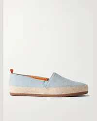 MULO Espadrillas in lino Blu