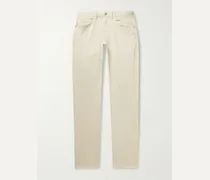 Pantaloni in rasatello di misto modal e cotone stretch Ultimate