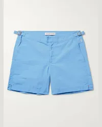 Orlebar Brown Shorts da mare lunghezza media Bulldog Blu