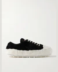 Marni Sneakers in peluche Nero