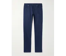Kiton Jeans a gamba dritta Blu