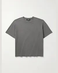 A.P.C. Tame Impala T-shirt in jersey di cotone con logo ricamato Floater Grigio