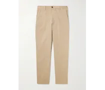 Pantaloni chino a gamba dritta in twill di cotone