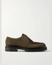 MR P. Scarpe Derby in camoscio Jacques Verde