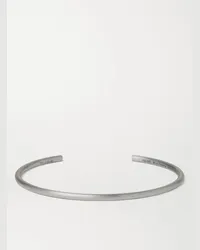 Le Gramme Le 7 Brushed Sterling Silver Cuff Argento