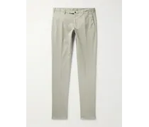 Pantaloni slim-fit in twill di misto cotone Venezia 1951