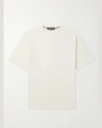 Loro Piana T-shirt in cotone Bay Neutri