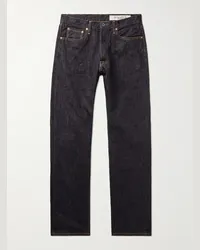 KAPITAL Jeans a gamba dritta Blu