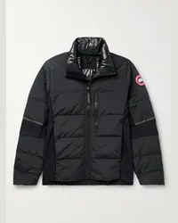 Canada Goose Piumino in CORDURA® con inserti in jersey stretch HyBridge Nero