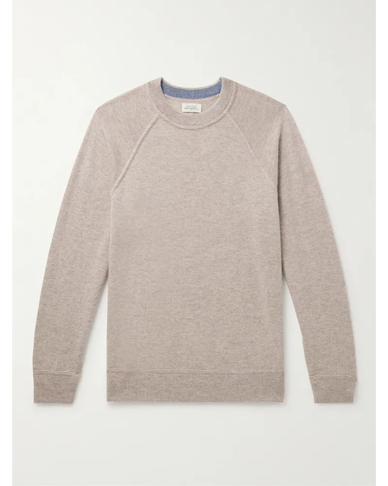 Hartford Pullover in misto lana e cashmere Neutri