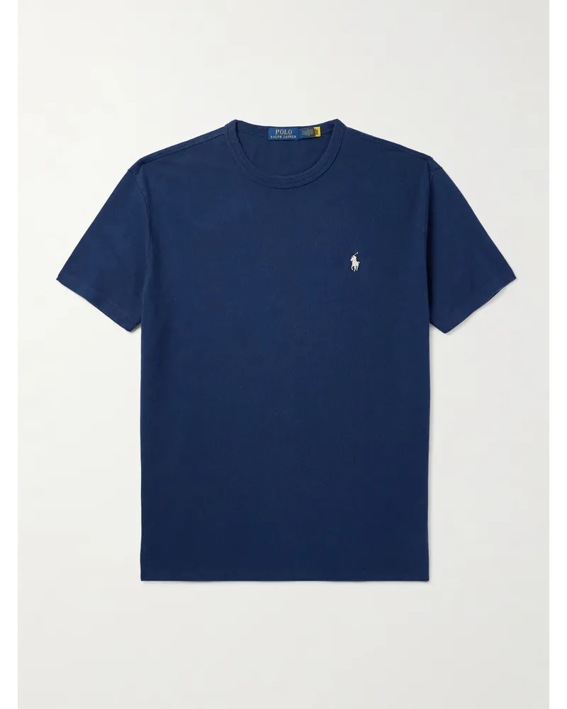 Ralph Lauren T-shirt in jersey di cotone Blu