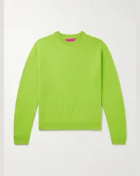 The Elder Statesman Pullover in cashmere Verde