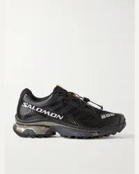 Salomon Sneakers in mesh con finiture in gomma XT-4 Nero