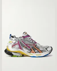 Balenciaga Sneakers in nylon, mesh e gomma Runner Grigio