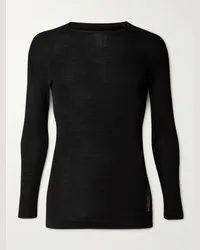 Rapha Merino Wool Cycling Base Layer Nero