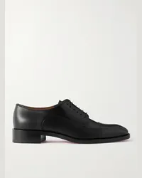 Christian Louboutin Scarpe derby in pelle Cortomale Nero