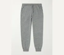 Joggy Tapered Brushed Cotton-Jersey Sweatpants