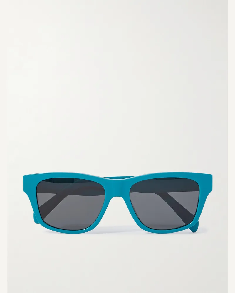 Celine Occhiali da sole in acetato con montatura D-frame CELINE Monochrome 05 Blu