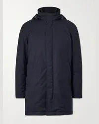 Herno Piumino stile parka in twill Blu