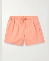 CDLP Shorts da mare medi a gamba dritta Arancione