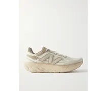 Sneakers da running in mesh con finiture in pelle 1080