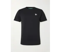T-shirt da running in jersey stretch con logo