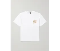 Paula's Ibiza T-shirt in jersey di cotone con logo applicato