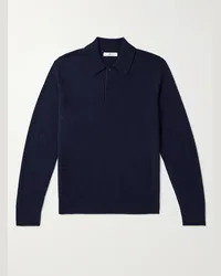 MR P. Polo in cashmere Blu