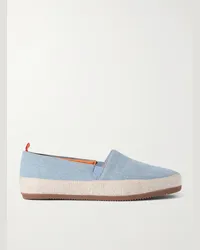 MULO Espadrillas in lino Blu