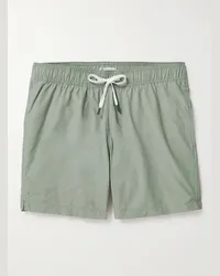 Onia Shorts da mare medi a gamba dritta Charles Verde